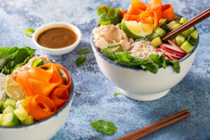 2 bowls of Ocean's Asian Tuna Salad