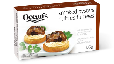 One can of Ocean's Smoked Oysters