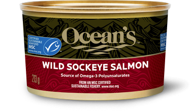 Wild Canned Sockeye Salmon – Sunday Farms