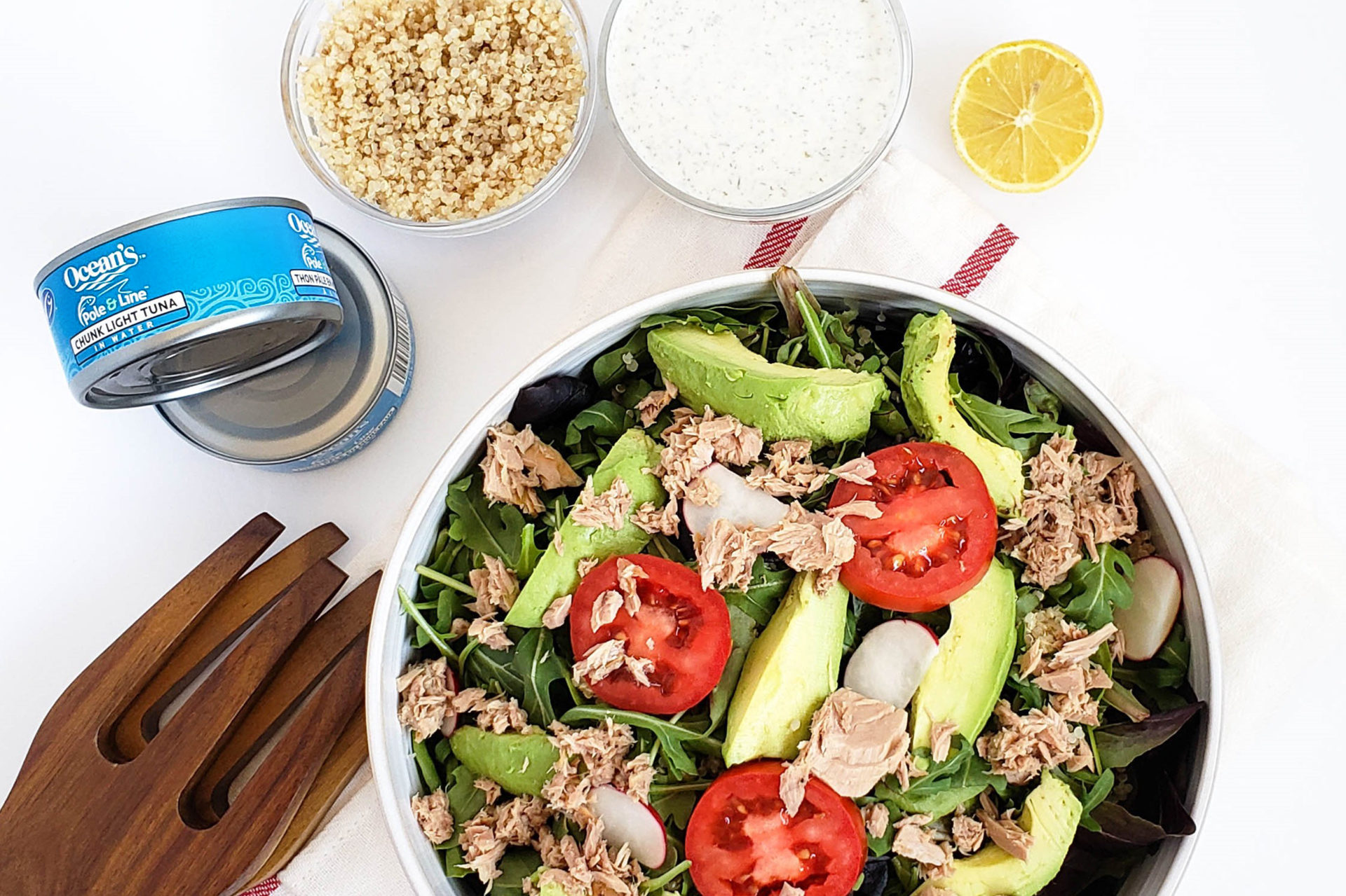 Zesty Tuna Quinoa Salad