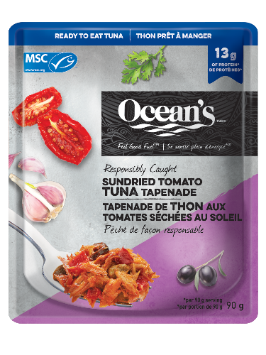 Ocean's | Dive Into Taste OCE 032 Tuna SundriedTomatoPouch MSC