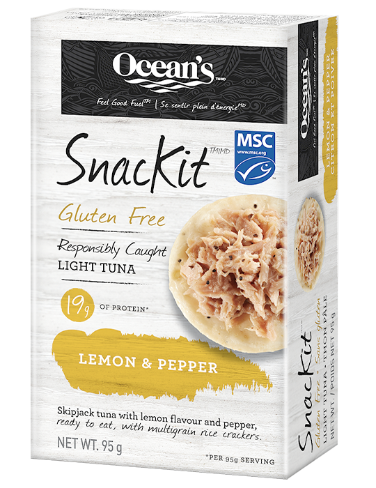 Lemon & Pepper Light Tuna SnacKit™