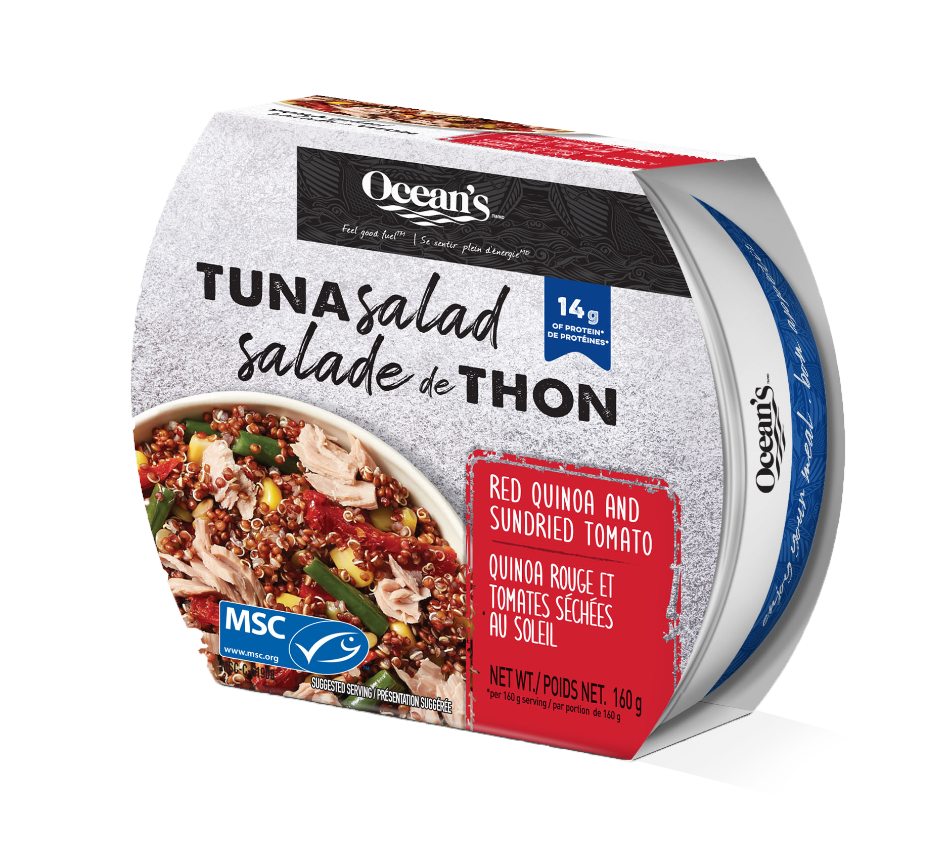 Tuna Salad Red Quinoa and Sundried Tomatoes | Ocean's Tuna Salads