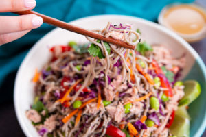 Asian Soba Noodle Tuna Salad