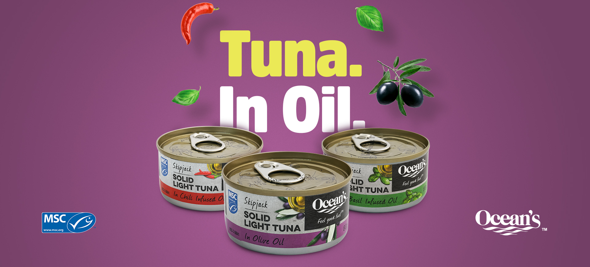 The Flavours of Tuna in Oil Ocean's