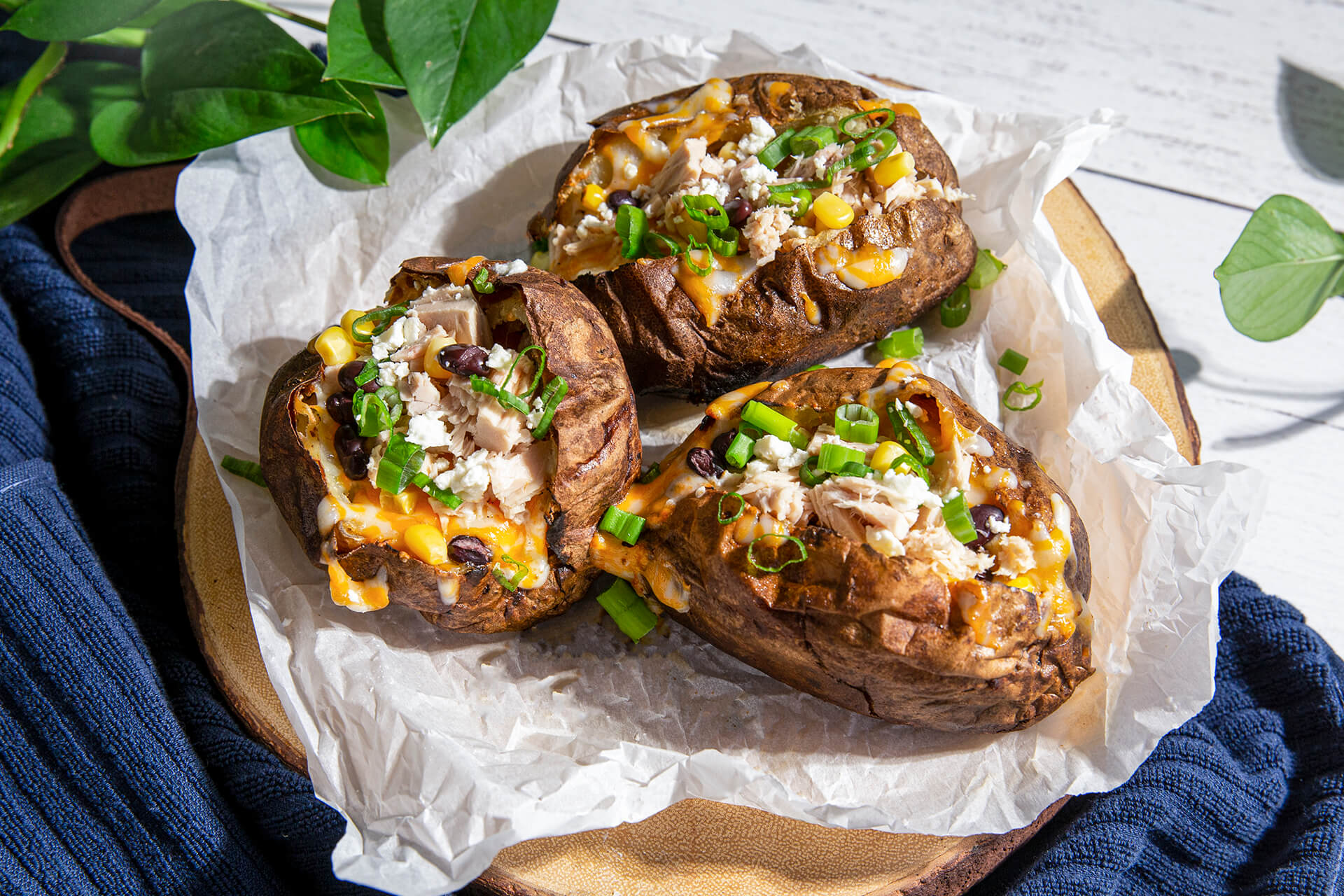 Tuna Baked Potatoes