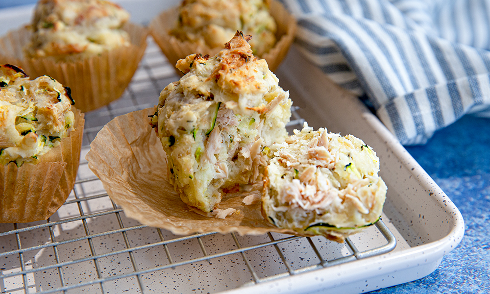 OCEANS ZUCCHINI TUNA MUFFINS 1