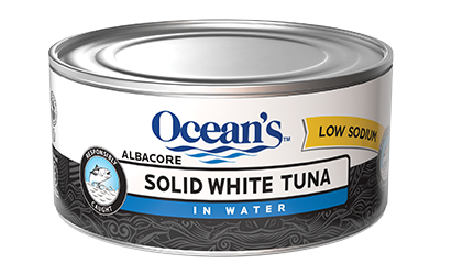 Solid White Albacore Tuna – Low Sodium