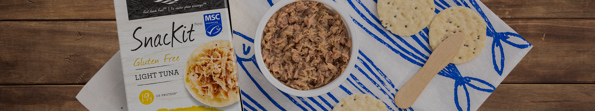 SnacKits™ - Lemon & Pepper Light Tuna SnacKit™