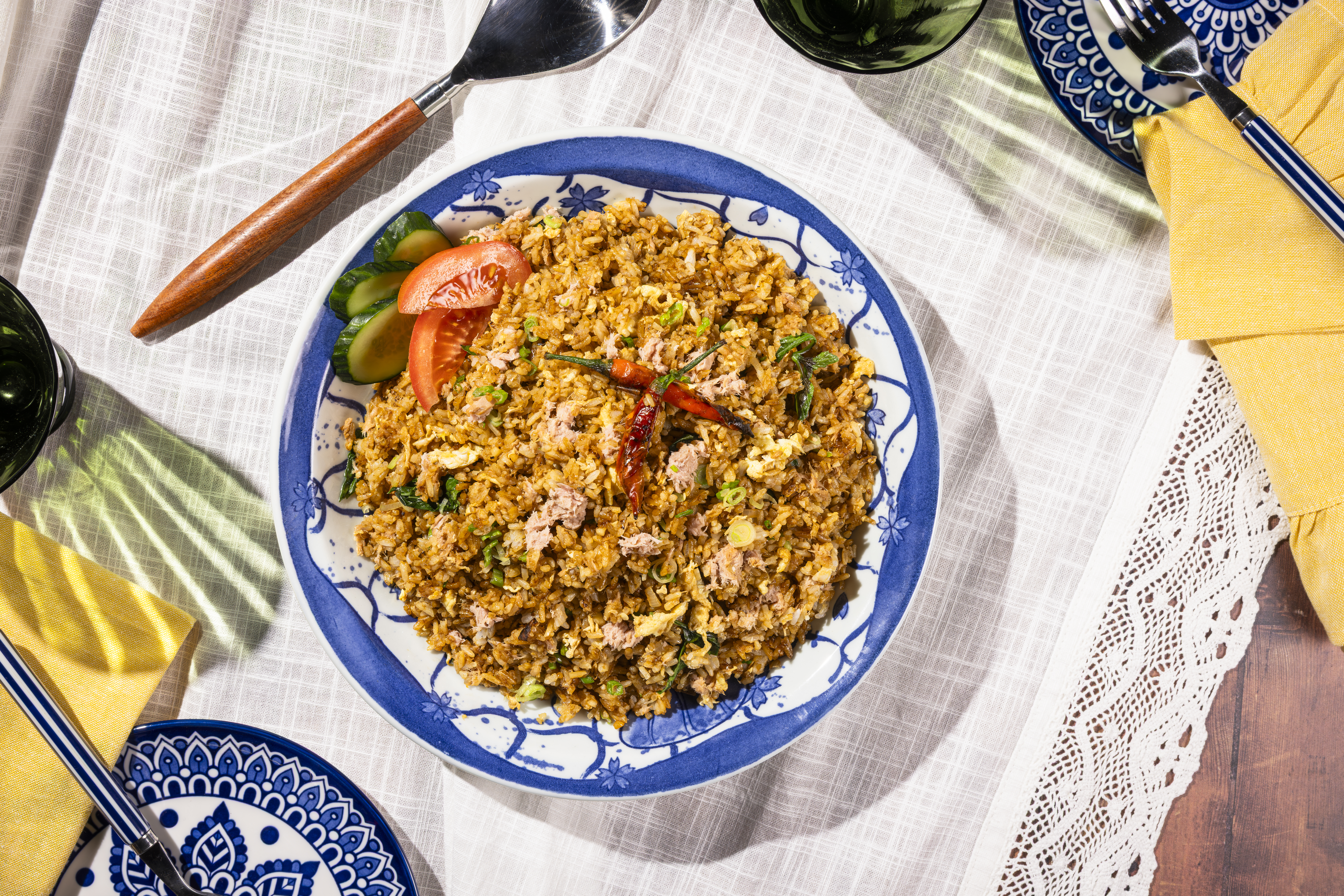 Thai-Style Tuna Fried Rice