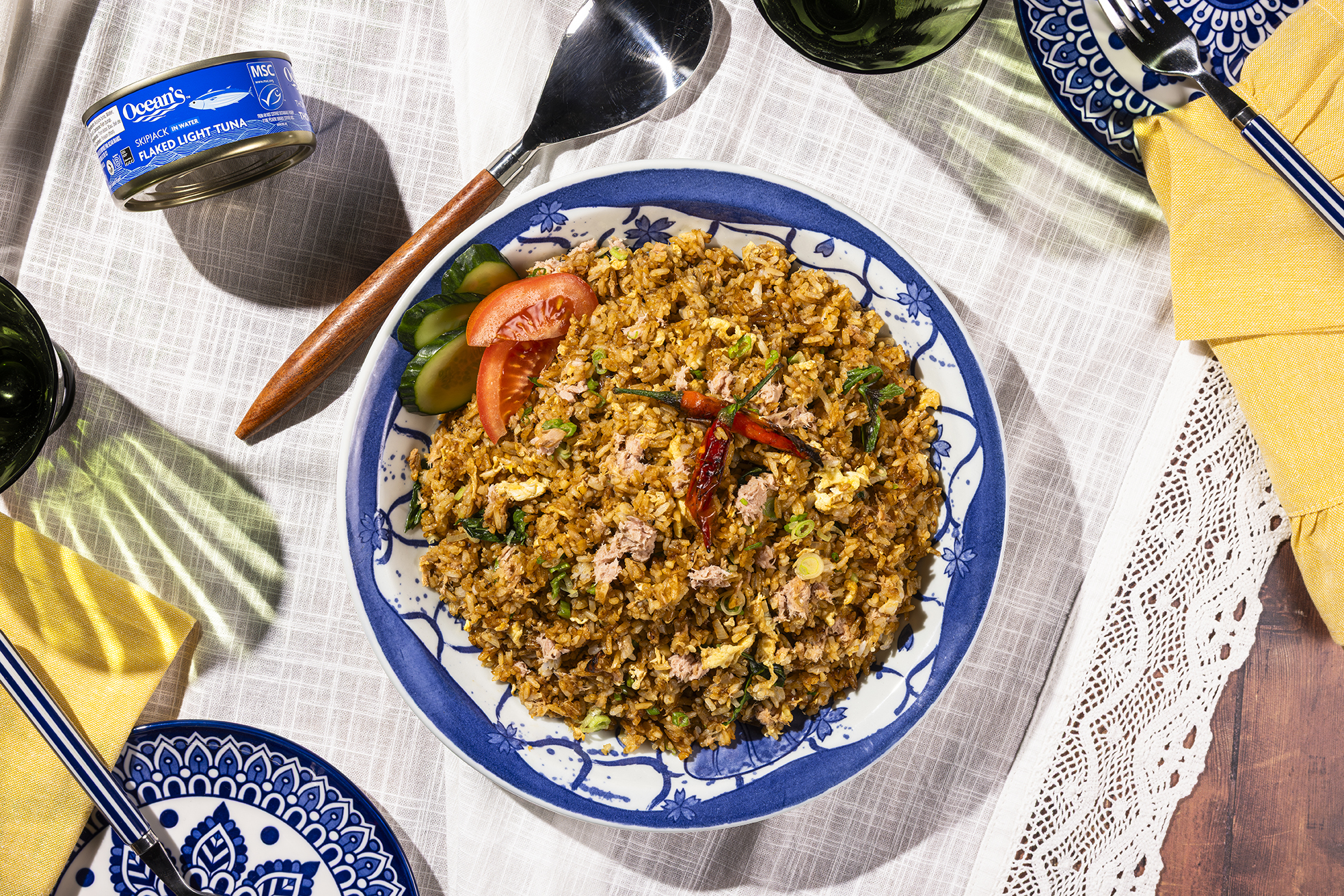Thai-Style Tuna Fried Rice